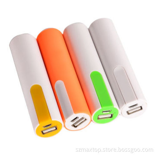 Rechargeable Mobile Power Bank, 2200mAh Capacity, Many Color Options